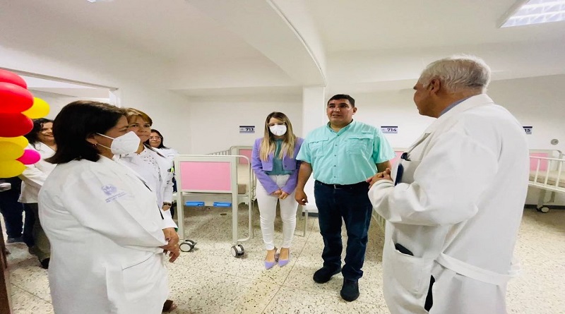 Recuperan área de hospitalización pediátrica del IAHULA en Mérida