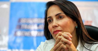 Candidata presidencial en Ecuador confirma alerta sobre atentado