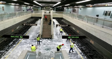 Ejecutan trabajos de mantenimiento en la estación Maternidad