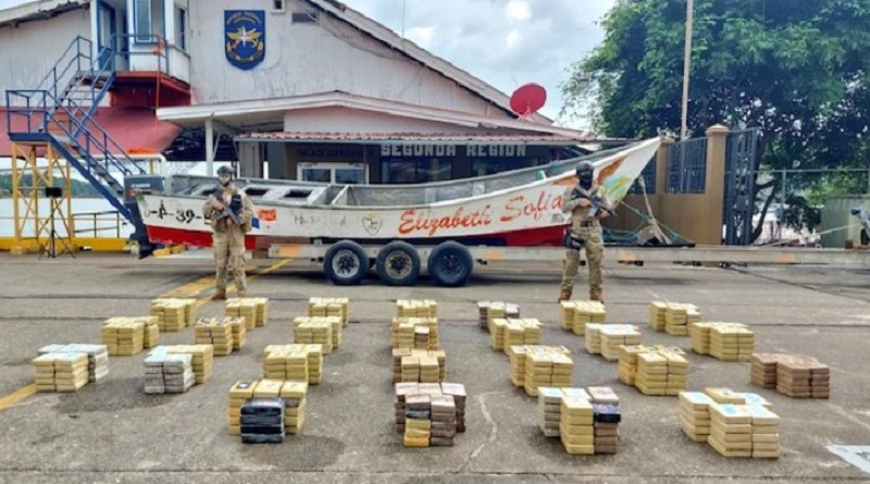 Panamá decomisa más de 70 toneladas de drogas