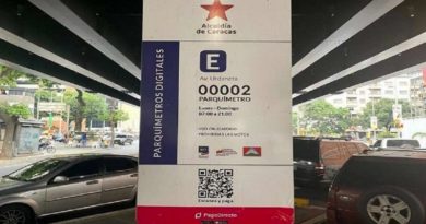 Avanza plan piloto de parquímetros digitales en Caracas