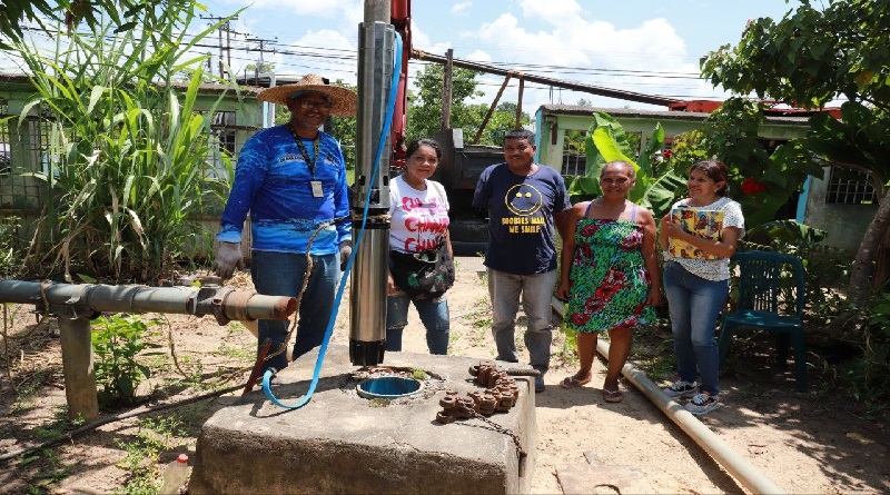 Favorecen a más de 500 familias con activación de pozo de agua en Maturín