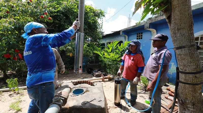 Favorecen a más de 500 familias con activación de pozo de agua en Maturín