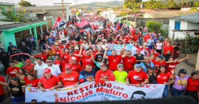Revolucionarios ratifican compromiso con presidente Maduro ante agresiones imperiales