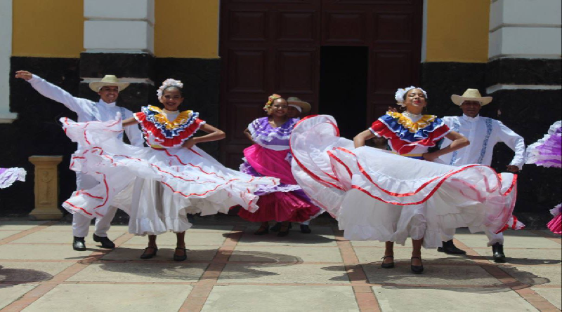 Celebran I Encuentro de Danzas Nacionalistas en Las Tejerías