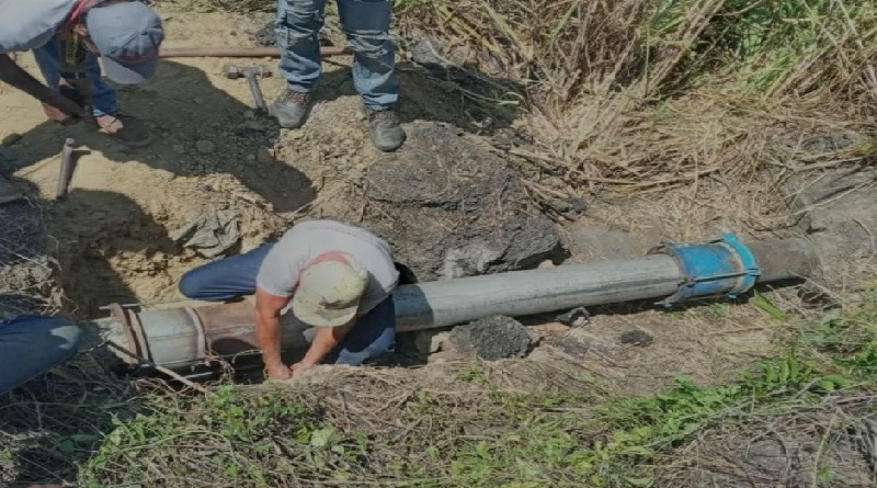 Sustituirán tubería de agua potable en El Guapo
