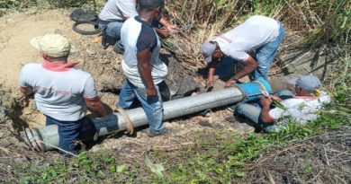 Sustituirán tubería de agua potable en El Guapo