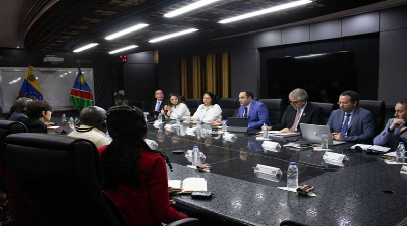 Venezuela y Namibia fortalecen lazos en materia energética