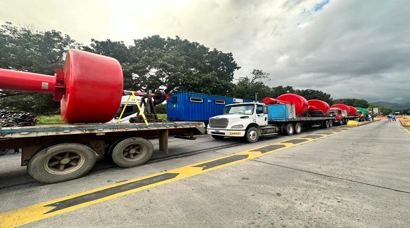 Instalan primeras 8 Boyas en Sistema de Señalización en Lago de Maracaibo