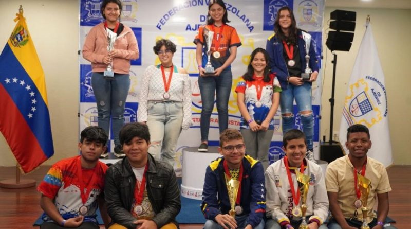 Clara Peña y Moisés Castro campeones del Nacional de Ajedrez Sub-20