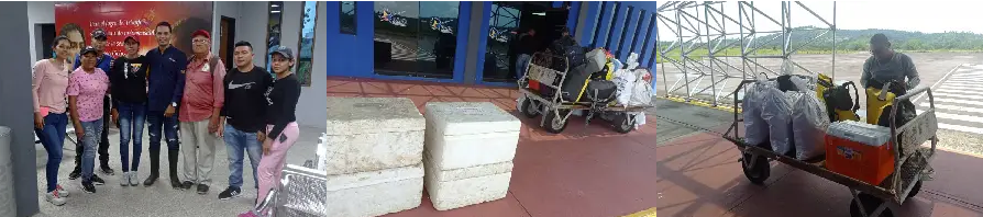 Despliegue aéreo llevó medicinas a familias indígenas de Amazonas