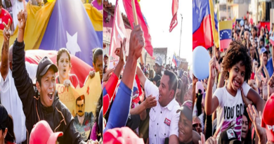Pueblo de Carirubana marchó por la Revolución Bolivariana