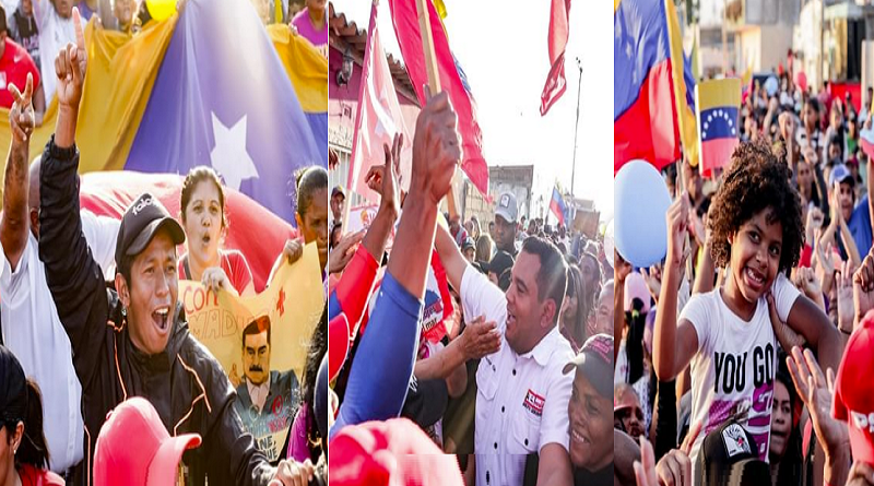 Pueblo de Carirubana marchó por la Revolución Bolivariana