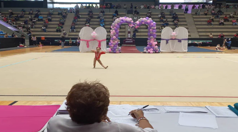 Campeonato Nacional de Clubes Gimnasia Rítmica arrancó en Miranda