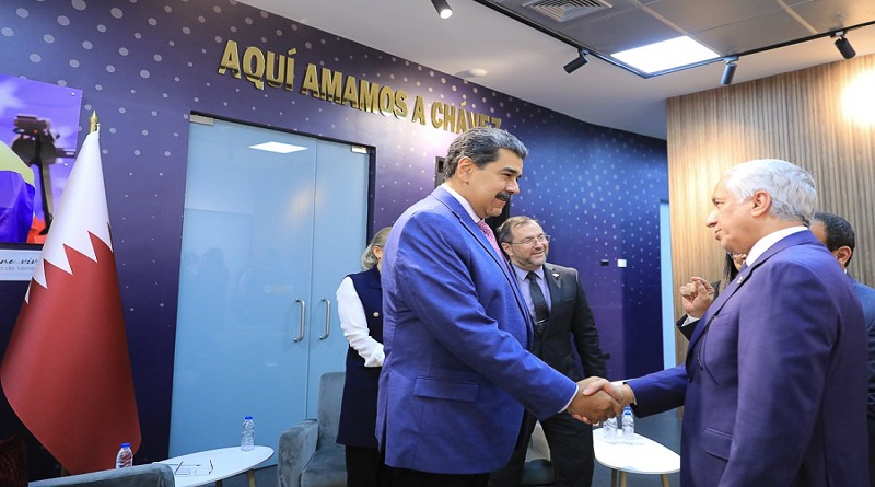 Presidente Maduro sostiene encuentro con ministro qatarí Bin Saad Al–Muraikhi