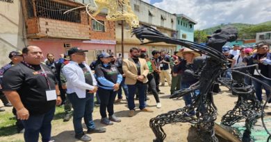 V Bienal del Sur tomó las calles de Las Tejerías