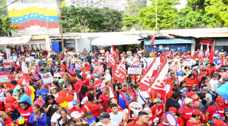 El Esequibo es de Venezuela manifiestan desde Pinto Salinas