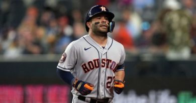 Astros vence a Texas con par de jonrones de José Altuve
