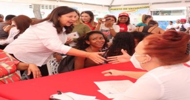 Habitantes de parroquia El Recreo disfrutan de jornada médica-social