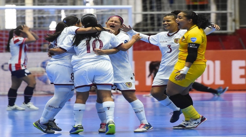 Venezuela avanza a semifinales de la Copa América de Futsal Femenino