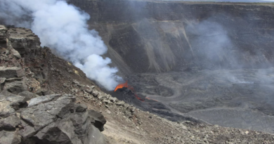 Volcán Kilauea entra en actividad eruptiva en Hawái