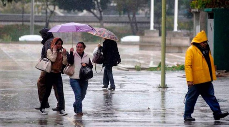 Inameh pronostica lluvias de intensidad variable en gran parte del país