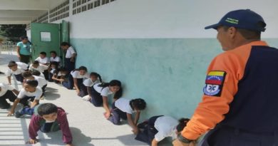 PC retoma charlas preventivas sobre sismos e incendios en Santiago Mariño