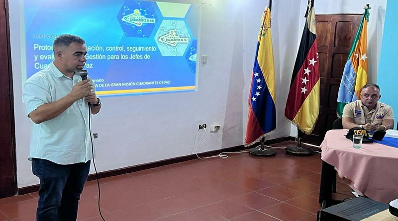 Difunden nuevo protocolo de actuación de los Cuadrantes de Paz de Miranda