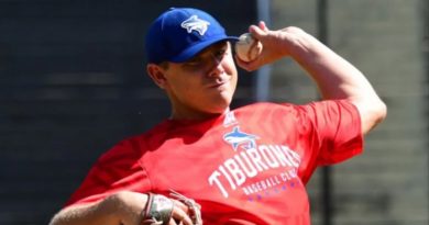 Gunnar Kines se reportó a los Tiburones de La Guaira