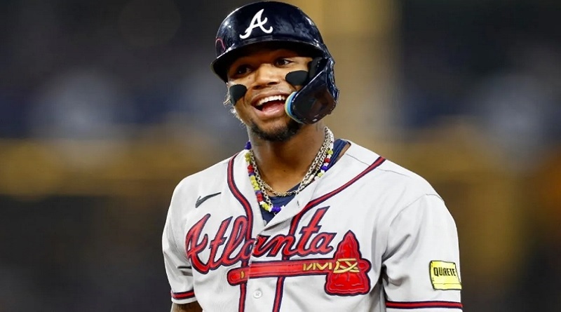 Ronald Acuña Jr. designado jugador del mes en la Liga Nacional