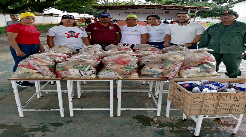 
Distribuyen alimentos en escuelas y comunidades de Aragua, Amazonas y La Guaira
