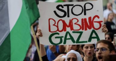 Fallecidos por bombardeos israelíes contra la Franja de Gaza superan los 5 mil