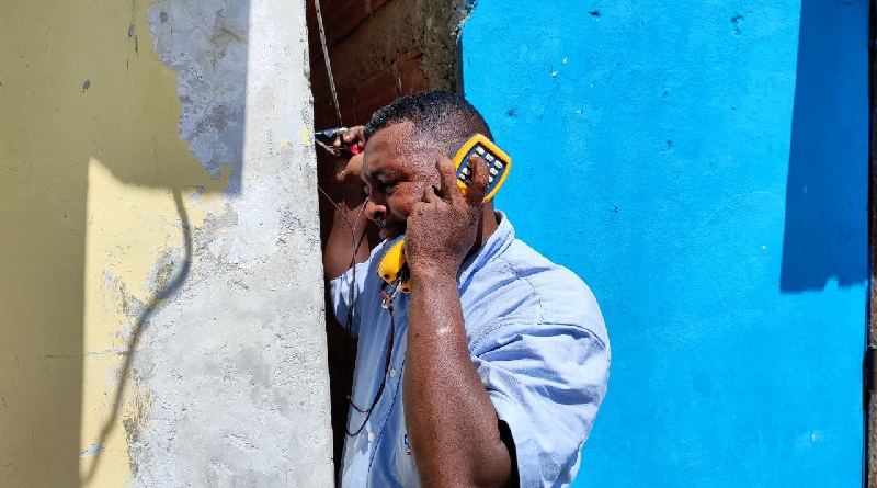 Fuerza azul de Cantv restituye telecomunicaciones en municipio Pedo Gual