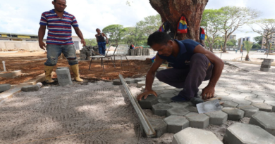 Continúan labores de reacondicionamiento en Complejo Polideportivo de Maturín