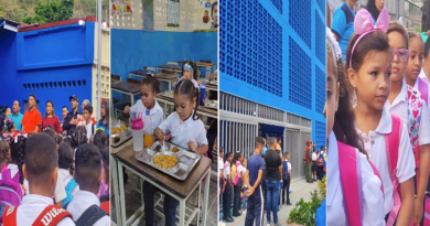 Alumnos de Catia La Mar maravillados tras rehabilitación de su escuela por Bricomiles