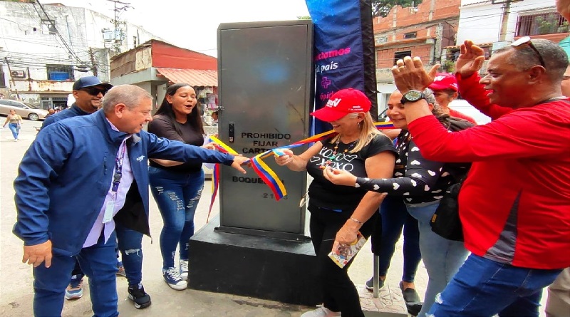 Inauguran equipo nodo de Cantv en parroquia Sucre de Caracas