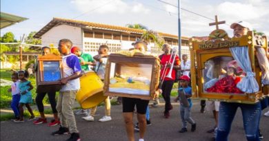 Despiden al Niño Jesús de Sotillo tras su visita 24 a Mamporal