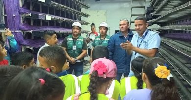Semilleros de la Patria conocen centrales digitales de Cantv en el estado Bolívar