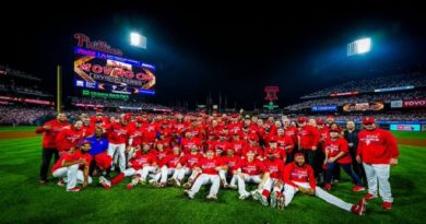 Phillies le pasó la escoba a Marlins en la MLB