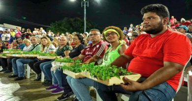 Entregan plántulas a CLAP dentro del Plan Productivo Comunitario