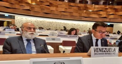 Venezuela celebra resolución adoptada por Consejo de DDHH de ONU