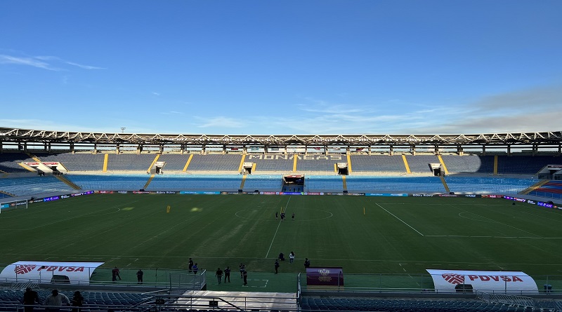 Monagas listo para el encuentro de fútbol entre Venezuela y Chile