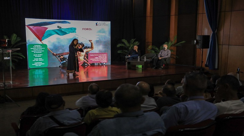 Realizan foro en solidaridad con el pueblo palestino en Caracas