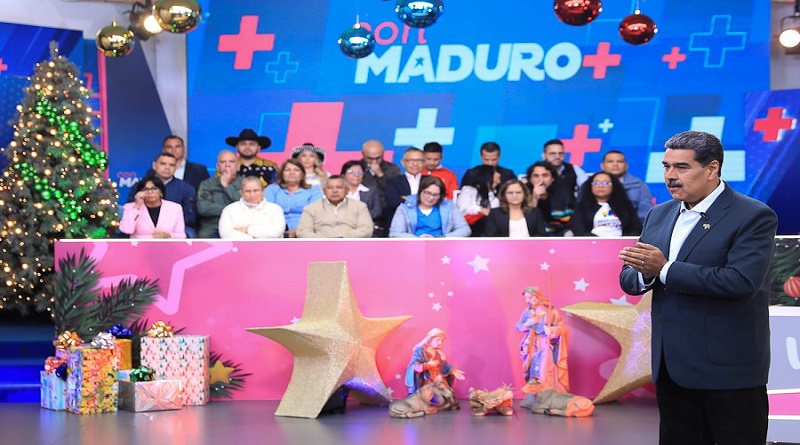 Presidente Maduro pide al pueblo trabajar por la recuperación de toda Venezuela