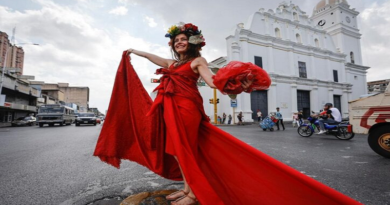 Artistas presentan performances en V Bienal del Sur de Maracay