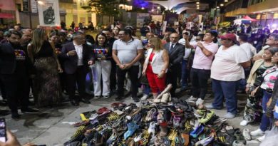 Bienal del Sur llenó de color el bulevar Pérez Almarza en Maracay