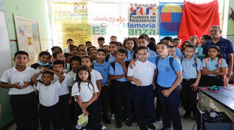 Semillero “Mario Abreu” lleva arte a escuelas de Maracay y Las Tejerías