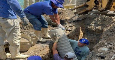 Sustituyen colectores de aguas servidas en La Carpiera de Cagua
