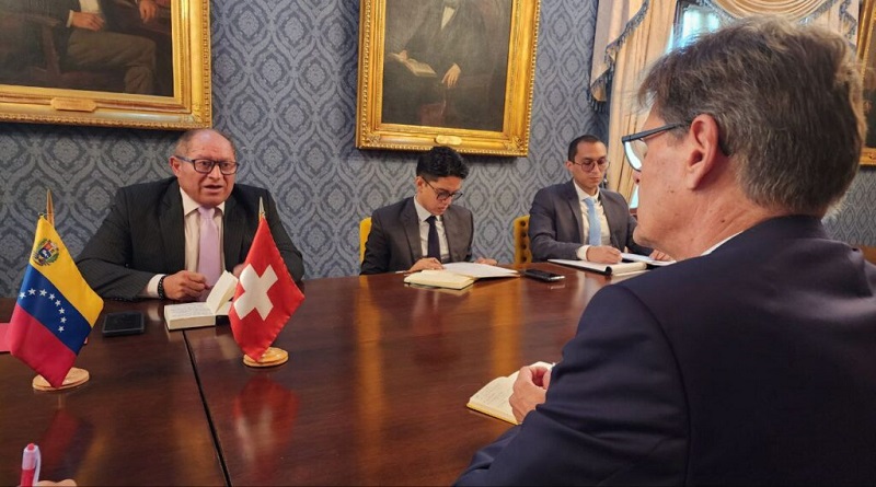 Venezuela y Suiza sostienen reunión técnica en materia de gestión de riesgos