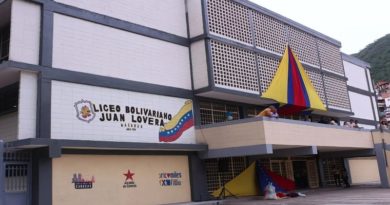 Bricomiles reacondicionan liceo “Juan Lovera” en Macarao
